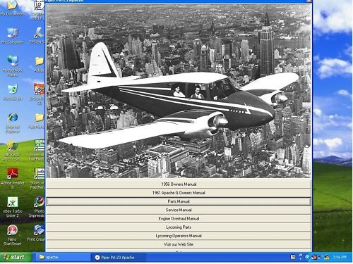Product picture Piper PA-23 apache maintenance service manual
